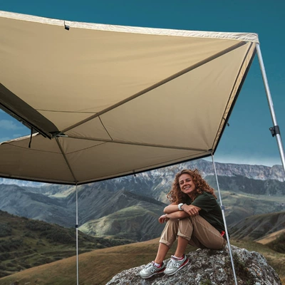 Sunshade, Aluminum Alloy Rainproof Canopy – Avtomobil yan çətirləri