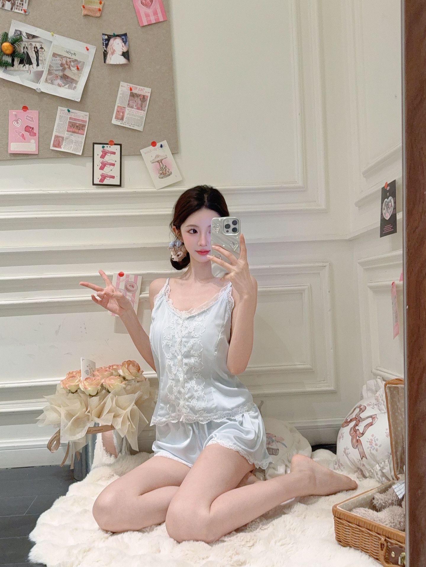 블루 엠보싱(6818)