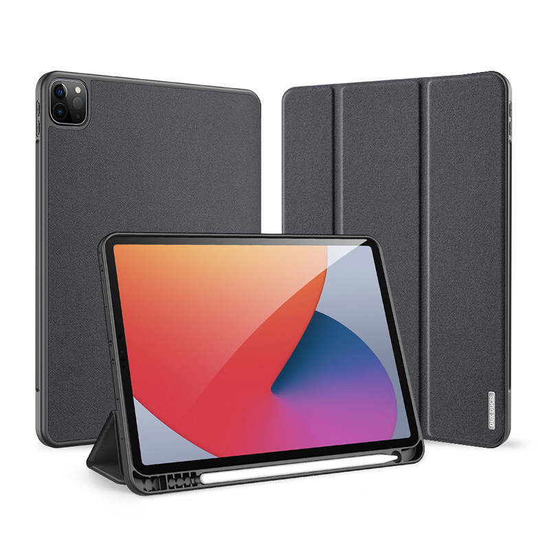 Aplicable iPadPro11 funda protectora con la ranura de la pluma iPad10.2 dormir tableta funda protectora Funda de cuero resistente a la caída al por mayor