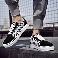 Cross-border super popular canvas shoes, classic retro skateboard shoes, men's and women's versatile couple shoes, men's casual trendy shoes