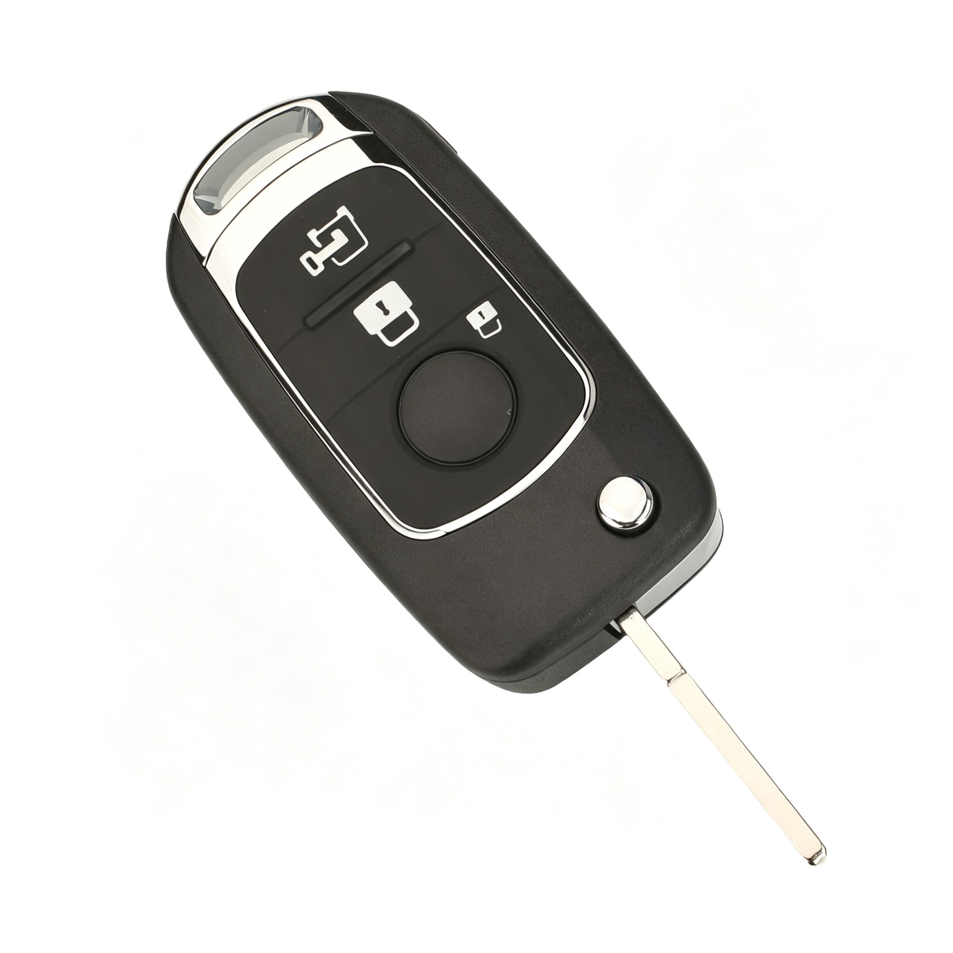 Suitable for 2/3 button Fiat 500 Panda modified folding car key remote control shell SIP22 blank key