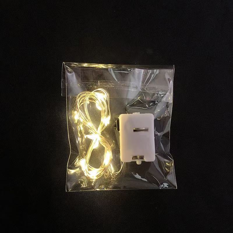 LED 銅線ストリングライトクリスマスライトギフトボックス花花束フラワーショップベールストリングライトおもちゃ発光装飾|undefined