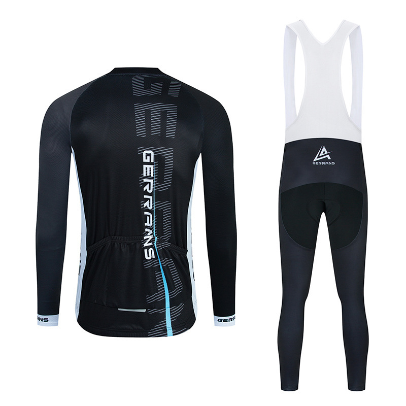 GERRANS cross -border Cycling Jersey Book Team Edition Long -sleeved Cycling Server 4