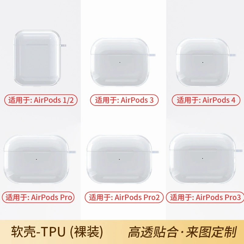 Apple, совместимые наушники, прозрачный защитный чехол, bluetooth, pro3