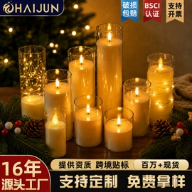 蜡烛灯;蜡烛;圣诞装饰品