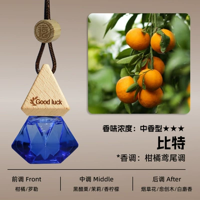 Langlong Same Style Car Perfume Car Air Freshener Hanging Piece Car Fragrance Essential Oil Long-Lasting Fragrance Fresh Light Scent Set (Car Perfume Aromatherapy) - bit