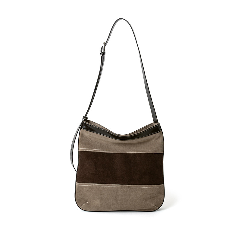 Stylish Single-strap Handbag For Women, Niche Design In Genuine Top-grain Leather. Versatile Underarm Bag For Commuting, Spacious Crossbody Bag._voghion.com