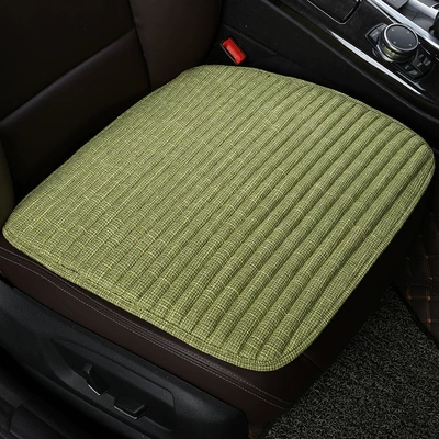 tie-free three-piece fabric all-inclusive single-piece Seat cushion, seat cover - jw-simple-fresh-green-single