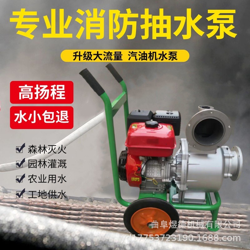 柴油机自吸泵 防汛抽水泄洪排涝电启动抽水泵