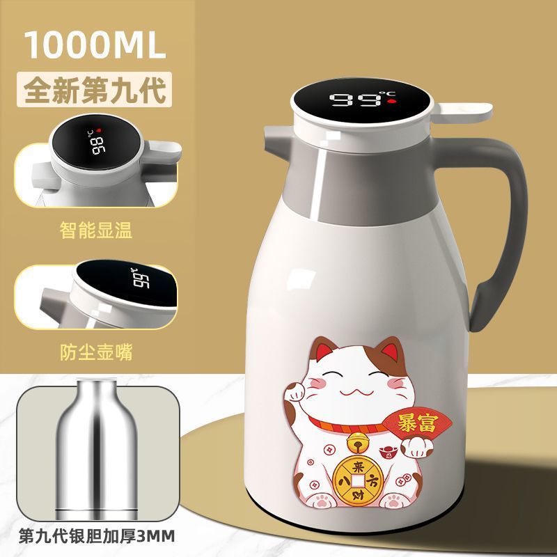Thermos, capacious teapot for home use