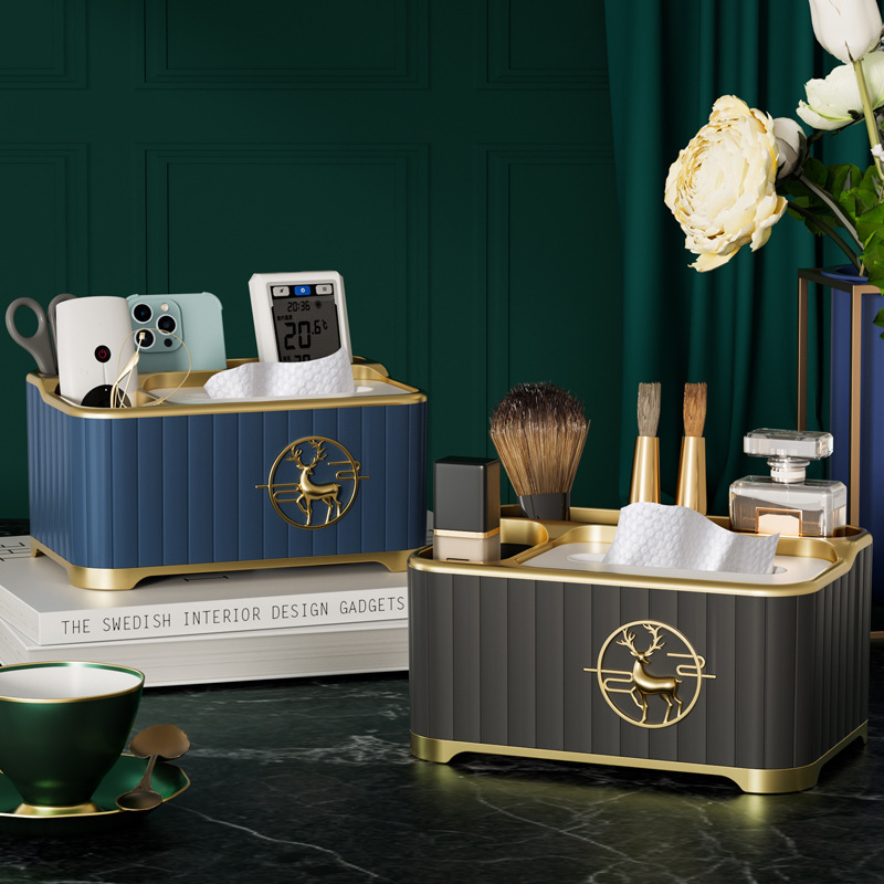 Light luxury tissue storage box home living room coffee table creative desktop high-end face towel high-grade napkin tissue box Light luxury tissue storage box home living room coffee table creative desktop high-end face towel high-grade napkin tissue box