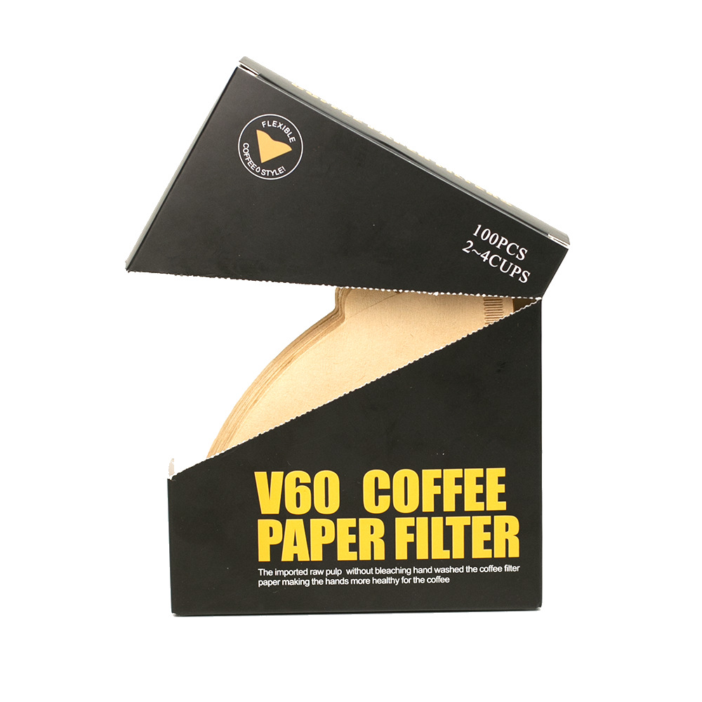 Taza inteligente de vidrio para café hecho a mano V02 taza de filtro tipo goteo de extracción doméstica preparación conjunto de filtros integrados