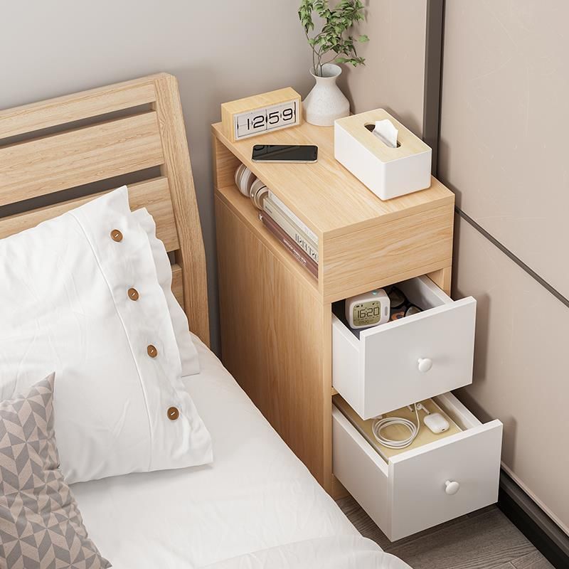 Bedside Table Household Modern Simple Storage Multi-Functional Bedside Table Simple Bedroom Room Drawer Storage Cabinet