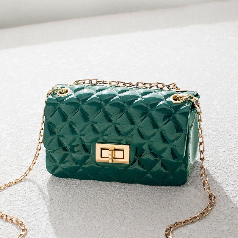 Bolsa de comercio exterior Lingerie Jelly 2024 bolso de hombro cadena bolso femenino de moda versátil bolso móvil de comercio exterior image 10