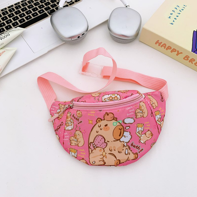 Bolso lindo para niña bolso de mensajero para niños de dibujos animados bolso de hombro para niña de estilo occidental salvaje bolso de pecho para niño al aire libre transfronterizo