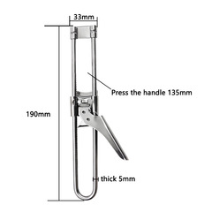 Stainless Steel Can Opener: Versatile, Adjustable Bottle Opener & All-Purpose Lid Screw-On Tool