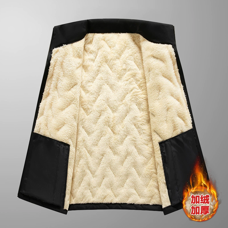 Warm vest, keep warm men's down jacket sleevless, (Cross-border trading), plus size