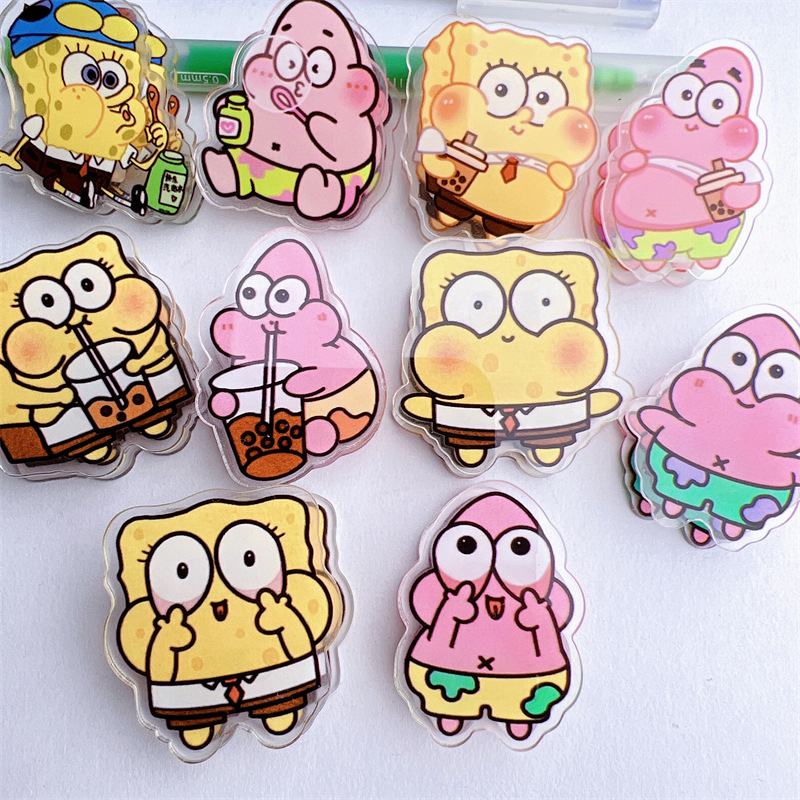 Sponge children's cartoon cute universal folder for elementary school students