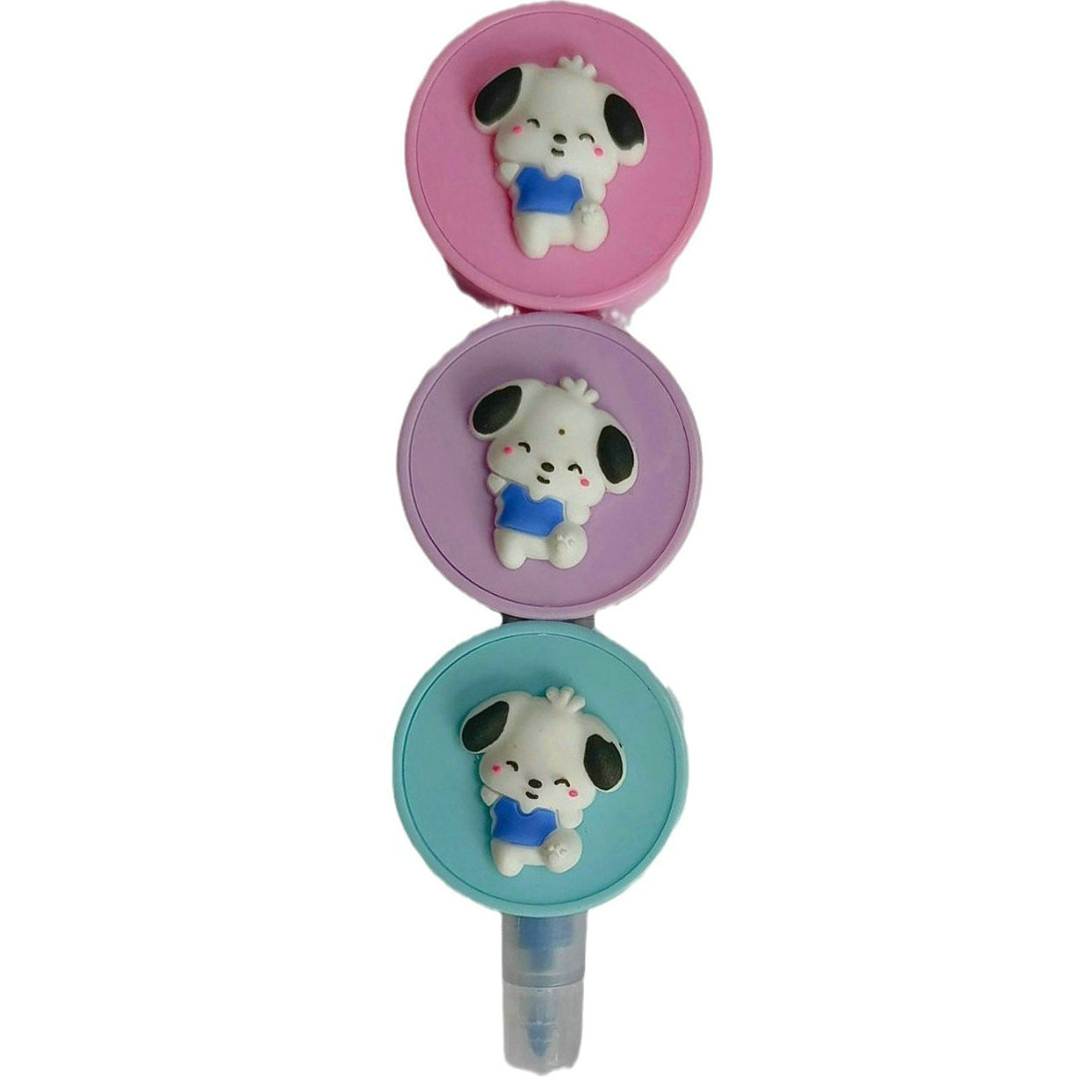 Marcadores de colores para niñas, bloques de construcción Tetris, marcadores con forma de corazón, calamar, conejo y oso