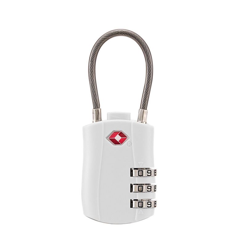 TSA パスワード トラベル ロック バックパック キャビネット ソフト ワイヤー ロープ ロック トラベル バッグ ロック TSA パスワード カスタム ロック|undefined