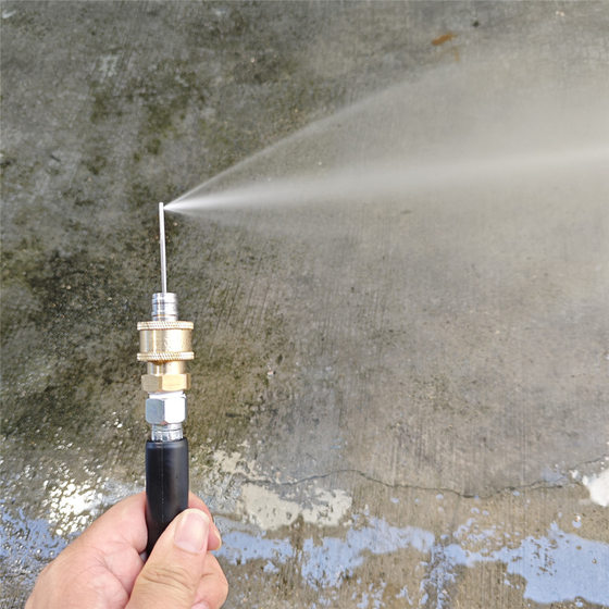 Anti-breaking needle high pressure hose drum pulsator washing machine disassembly-free cleaning tool nozzle needle household appliance cleaning machine