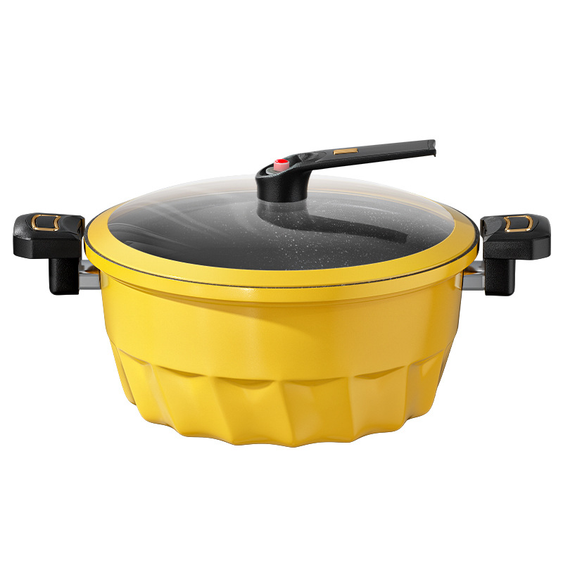 Nuevo tipo de cocina multifuncional de cocina antiadherente de gran capacidad de cocina general de cocina