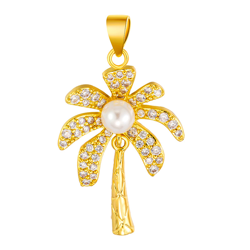 Antiguo método oro goteando aceite azul quemado colgante cuentas Dios de la riqueza atrapador de sueños flor cuentas de tambor accesorios de bricolaje joyería de transferencia