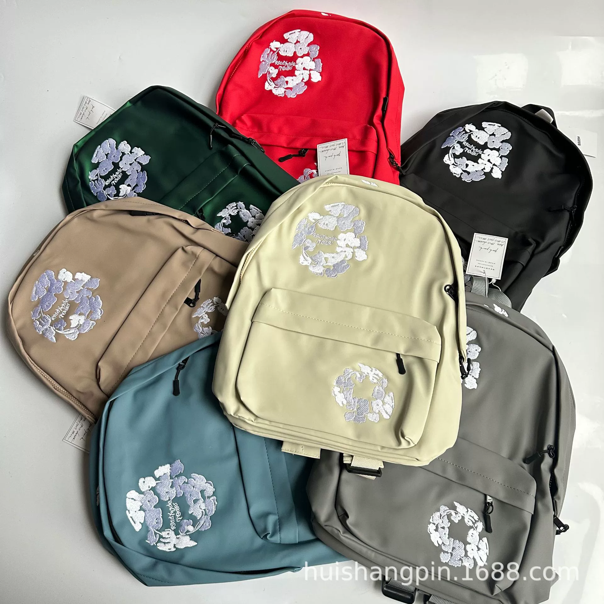 2025 новый стиль вышитый рюкзак для мужчин и женщин