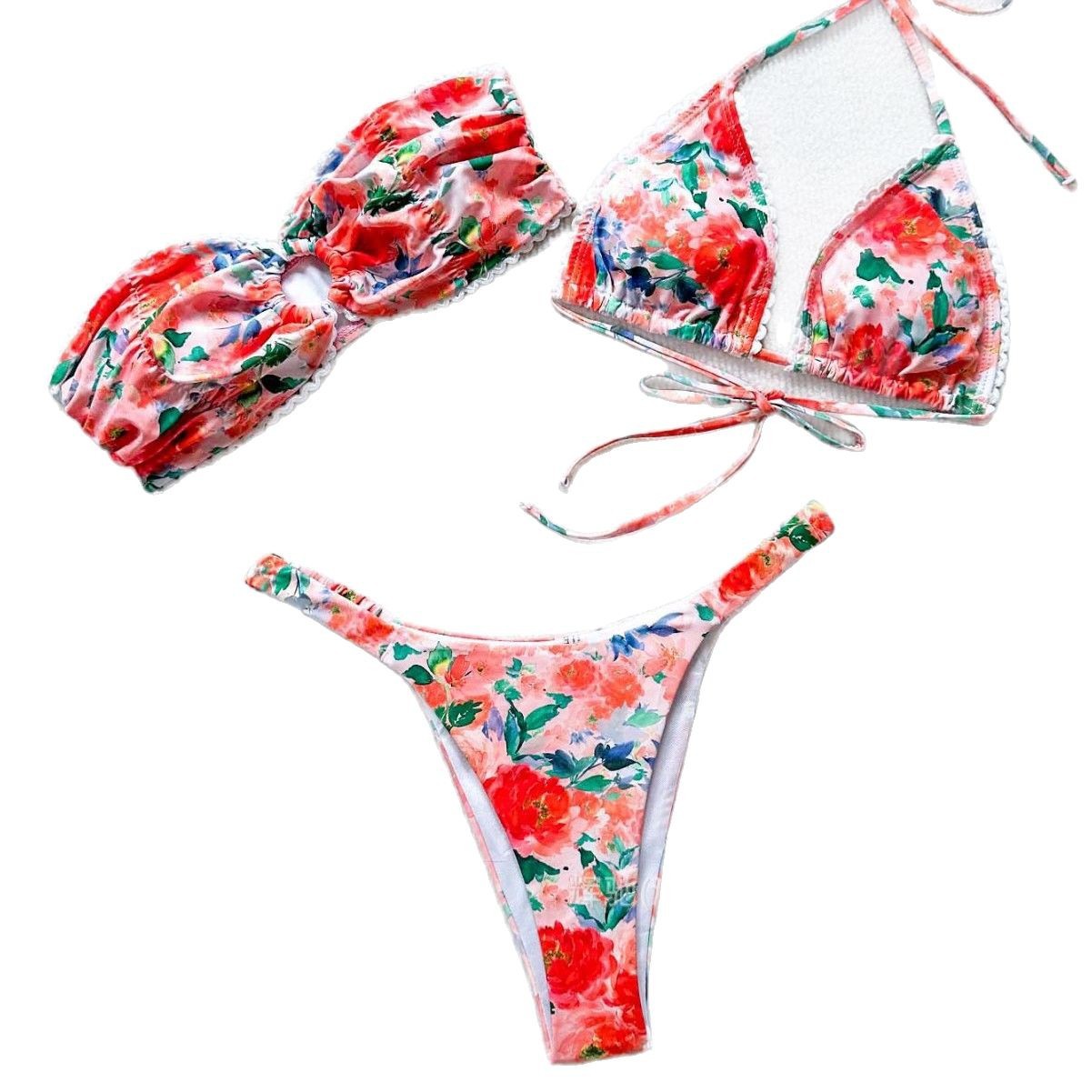sexy swimwear in bikini area