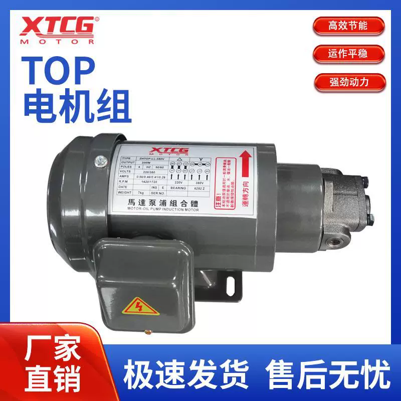 Треугольный масляный насос, циклоидный насос, масляный насос коллектора, масляный насос холодной дамбы, моторный комплект 0,19 кВт/190 Вт ТОП-12А