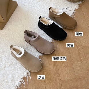 25�＾��Ůʿ�r�����m���e����б�ڳ�����ѩ��ѥ����ͬ��ţƤ��ë