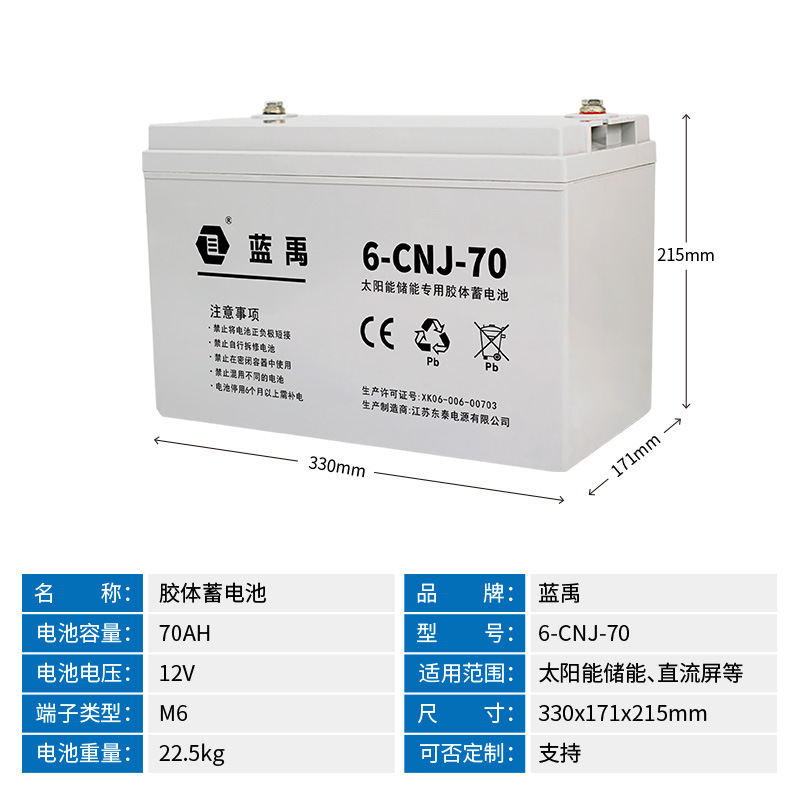 Fabricante 12V24ah-250ah almacenamiento de energía fotovoltaica sistema fuera de la red paquete de batería farola exterior batería solar