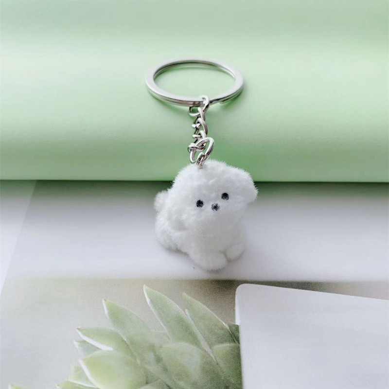 18g Weight Bag Pendant, Keychain Classification Daily Occasion Resin Material Bag, Cartoon, Dog, Tree, Car Pattern Women's Gender Cartoon Style, Cute Style Bag Cartoon Dog Bag Pendant Keychain Resin Women's Cartoon Style Cute Bag Pendant Keychain 6