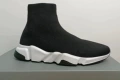 First Generation Sock Shoes in Black White Black