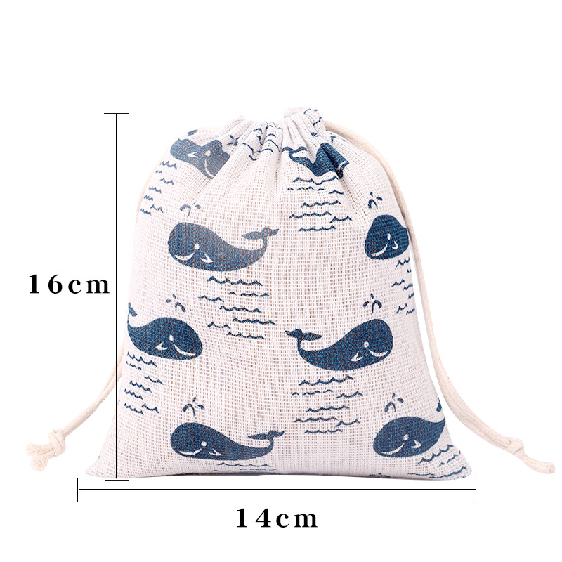 Blue Whale Small * Impresión multicolor