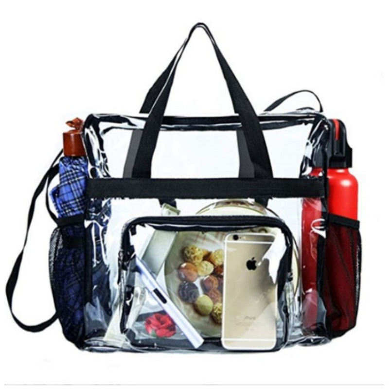 In-Stock Amazon Cross-Border Transparent Handbag Travel Bag, Cold-Resistant Pvc Toiletry Bag, Wholesale Short-Distance Travel Bag In-Stock Amazon Cross-Border Transparent Handbag Travel Bag, Cold-Resistant Pvc Toiletry Bag, Wholesale Short-Distance Travel Bag