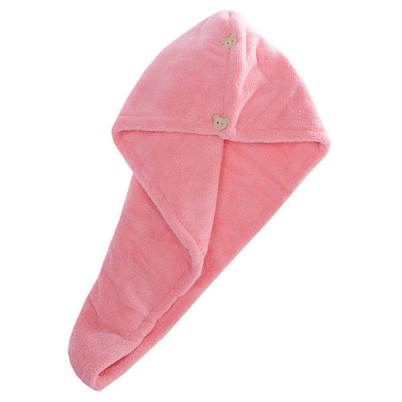 雙層干發帽毛巾加很厚女吸水速干懶人浴帽干發巾洗頭包頭巾帽