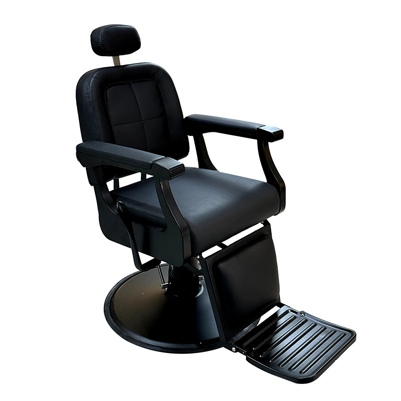 Salón de peluquería especial corte de cabello salón de peluquería tiñido silla de corte de cabello simple red silla fábrica de silla de corte de cabello