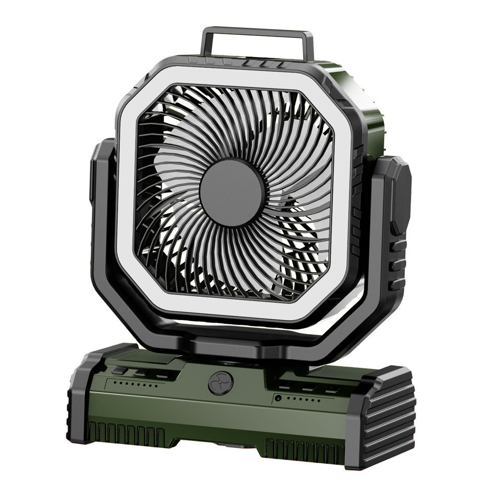 Ventilador Colgante para Camping 4W con Luz LED Recargable para Tiendas de Campaña y Exteriores image 8