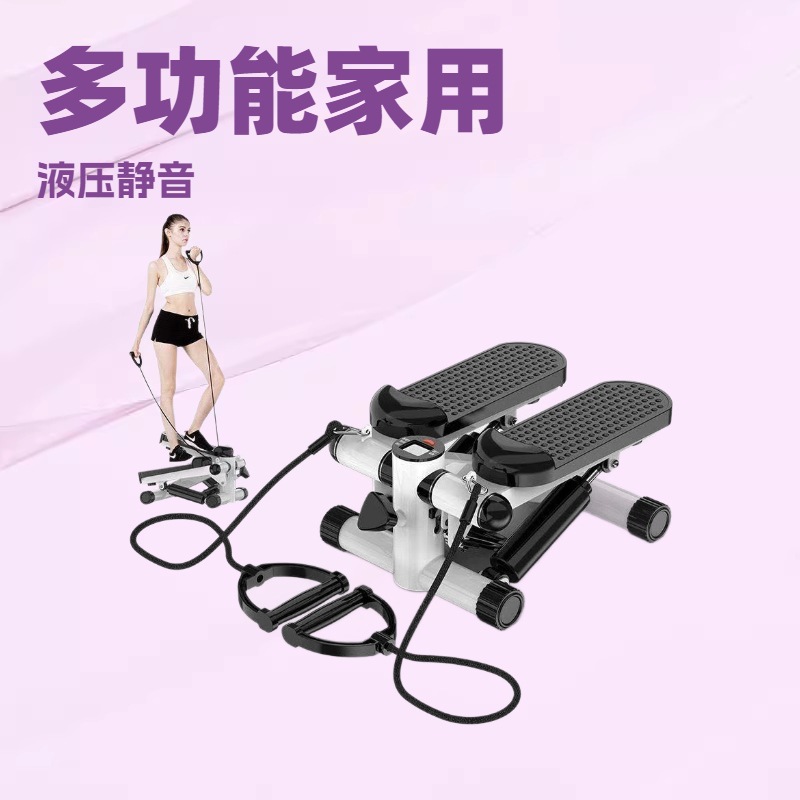 Stepper Machine for Home Fitness and Weight Loss, Silent Weight Loss and Leg Slimming Device, Indoor Exercise Foot Pedal Machine for Climbing in Place