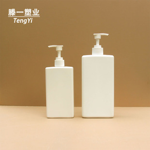 ����ϴ�lˮ���b300ML 500ML��ɫ�ⷽƿ��ԡ¶���bƿ��ɫPEë�qƿ