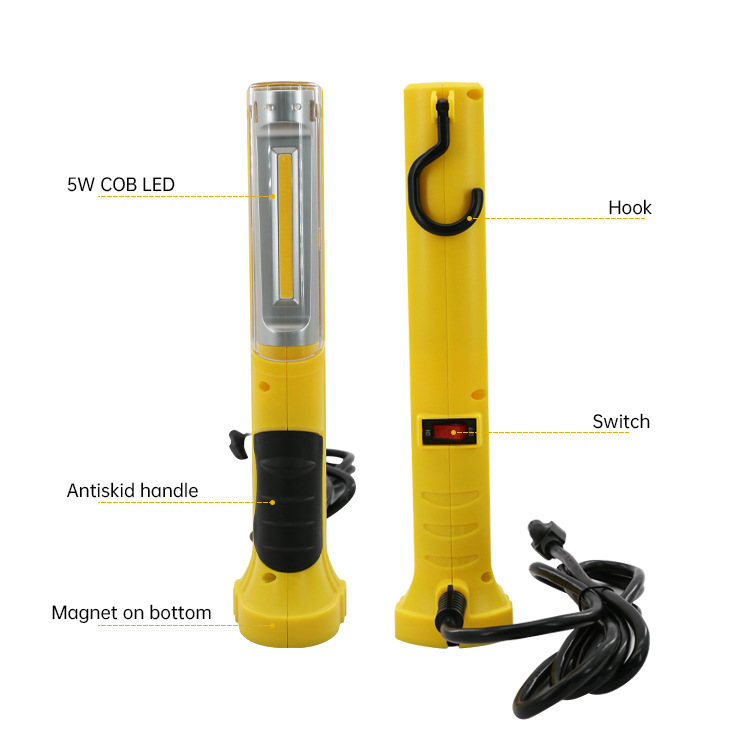 In-Stock Led Work Light, Auto Repair Lamp, Magnetic High-Brightness Strong Light, Portable Work Light for Car Repair and Machine Tools