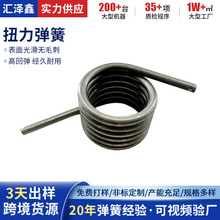 扭力弹簧拉簧夹子大线径异形扭簧感应扭簧精密不锈钢304双扭簧