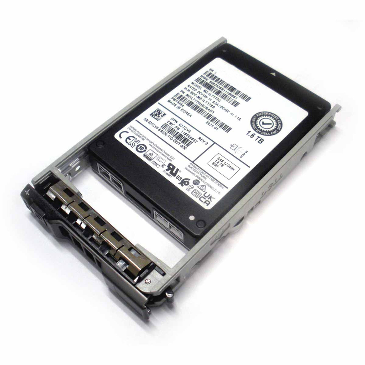 400-Atmm Dexx 1.6Tb Mlc Sas 12Gbps 2.5inch Server Application Solid State Drive