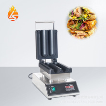 五格鸡肉卷机燃气电热两格肉卷饼机热销4棍8棍电热旋转式烤鸡炉