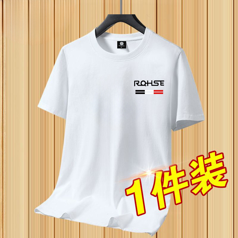 Origen Fabricante Camiseta de manga corta para hombre de verano Tendencia de alta gama Camiseta de media manga Ropa de hombre Camisa de fondo Ropa de hombre image 8