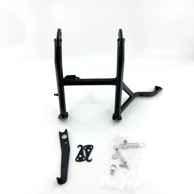Suitable for Moto Guzzi V85TT large stand, center stand, main support bracket, double support, large kickstand axle (Motorcycle frame) - black-export-quality-thickened-version