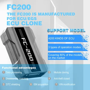 CG FC200 ECU programmer/ECU repair clone FC-200 full AT200 upgrade