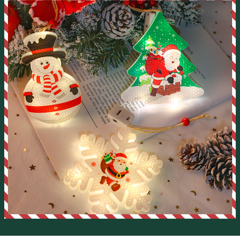 Christmas Cute Sock Plastic Party Lightings display picture 3