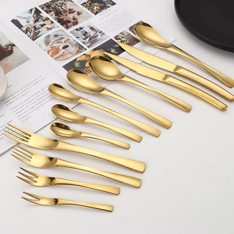 304餐具 法兰西高档刀叉勺套装 酒店用品甜品勺叉咖啡勺调味勺